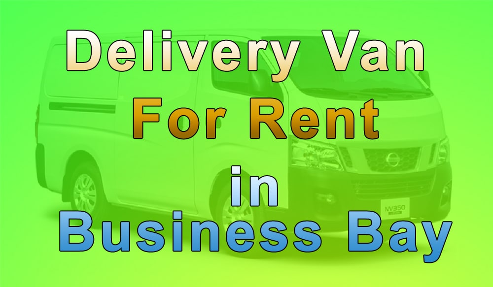 Delivery Van for Rent Business Bay
