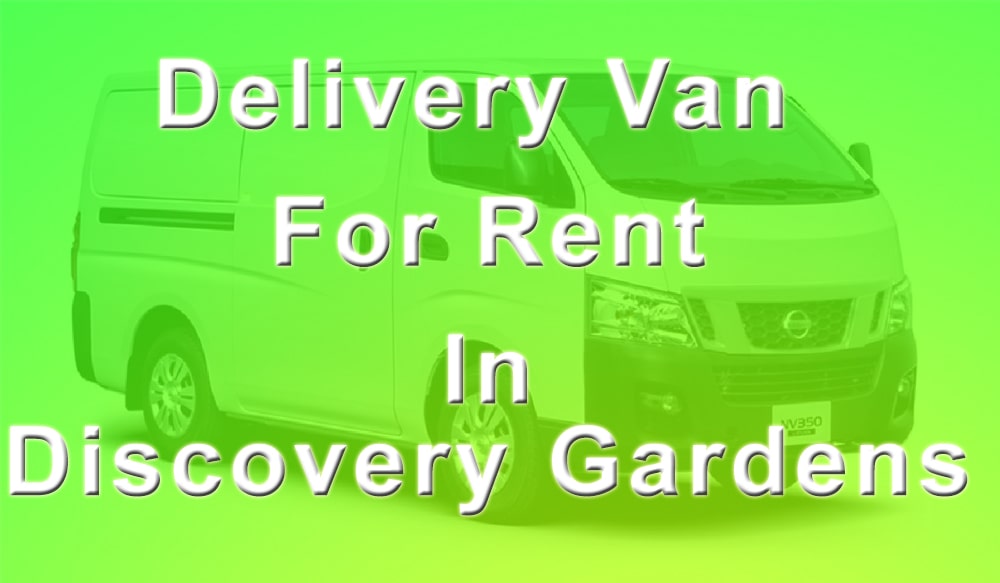 Delivery Van for Rent in Discovery Gardens
